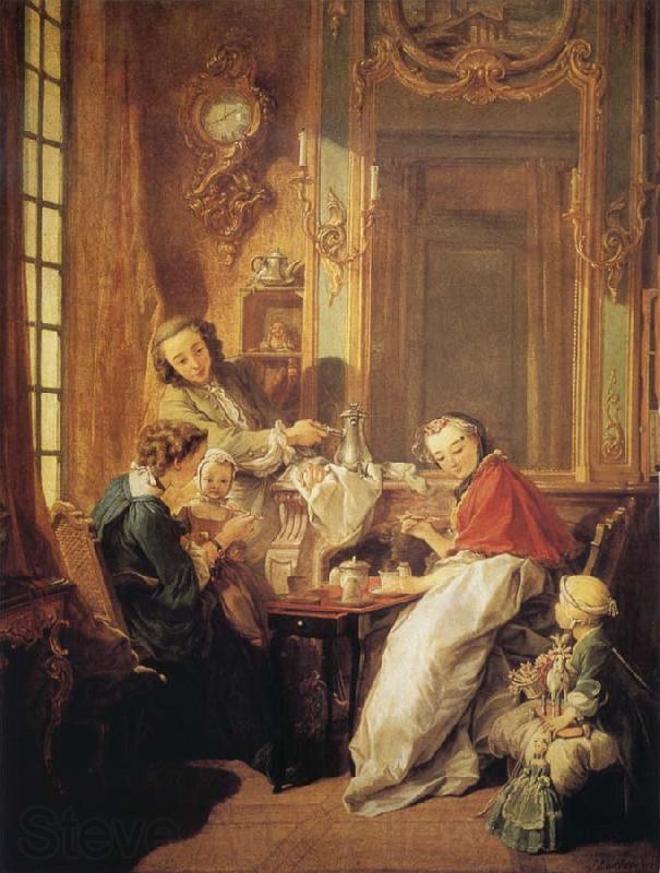 Francois Boucher The Breakfast